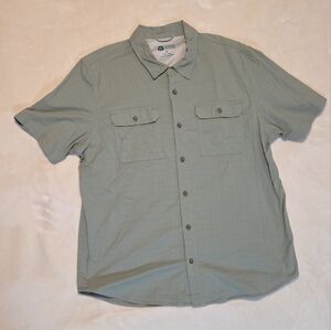 Sierra Designs Sage Green Shirt XL | Gorpcore Camping Hiking Top